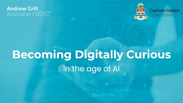 Actionable Futurist® Andrew Grill - AI in the Public Sector