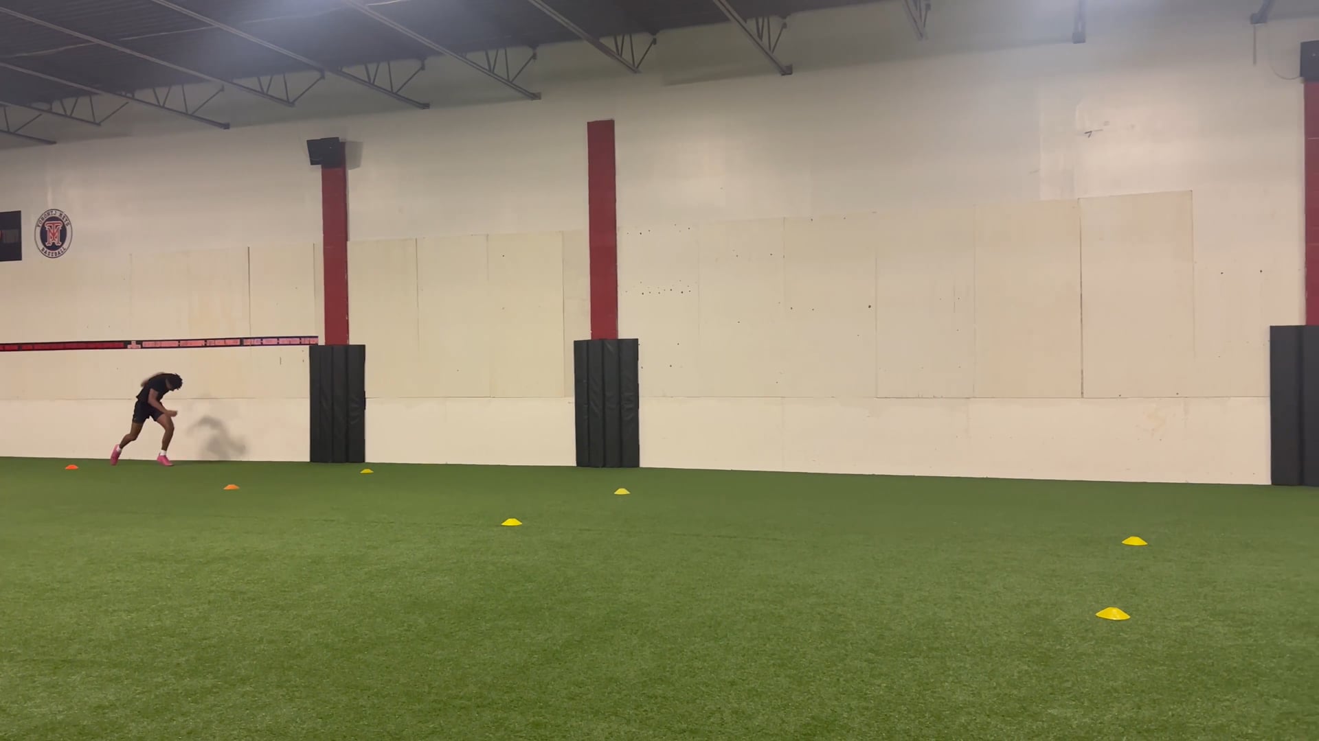 Watch makai newman's 40 Yard Dash: 4.87 seconds