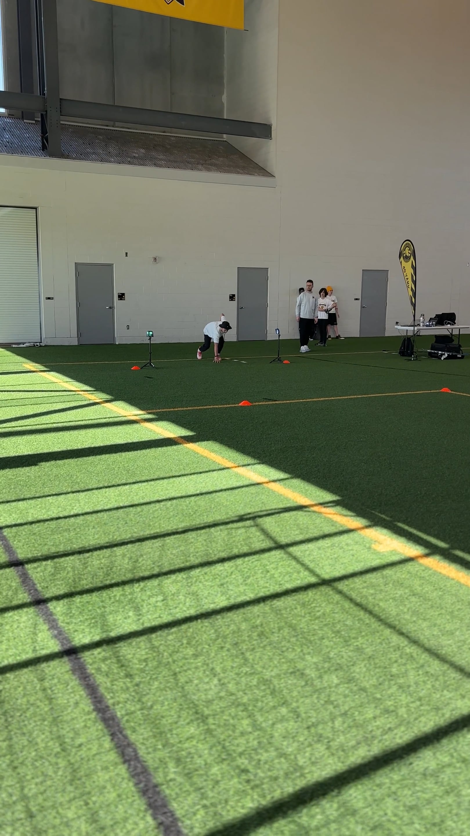 Watch parker shea's 10 Yard Dash: 2.5 seconds