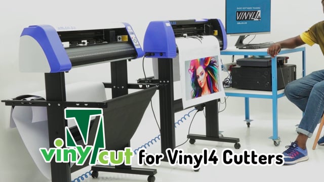 Basic VinylCut Vinyl Cutting Software Operation for Vinyl4 Vinyl Cutters