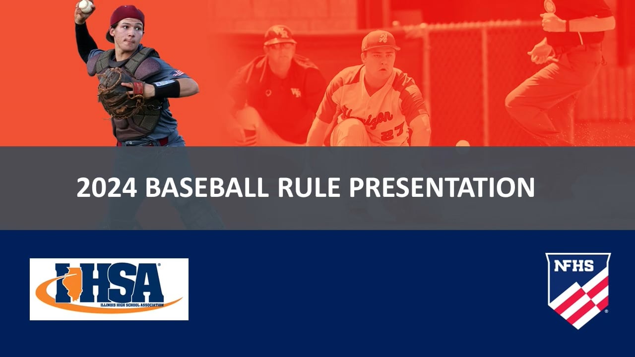 2024 NFHS Baseball New Rules