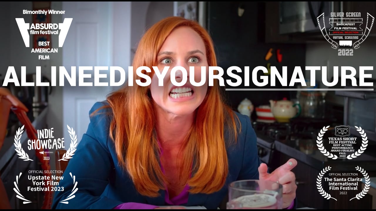 All I Need Is Your Signature - Absurd Comedy Short Film (Award Winning)