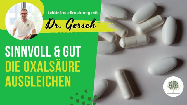 Oxalsäure mit Magnesium statt Calcium ausgleichen?