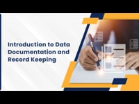 Foundations of Data Documentation and Record Keeping