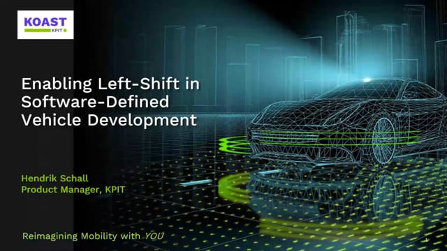 Enabling left-shift in software-defined vehicle development