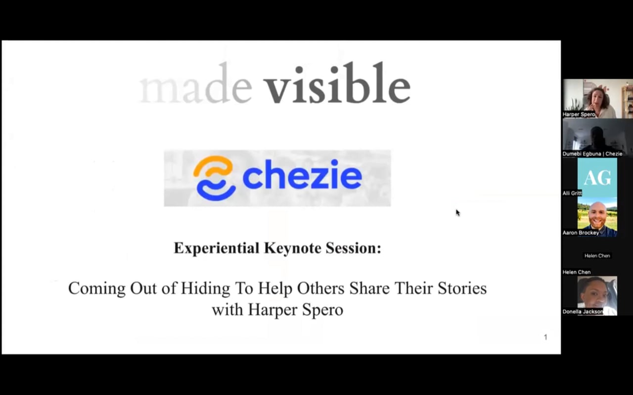 Harper Spero - Experiential Keynote Session