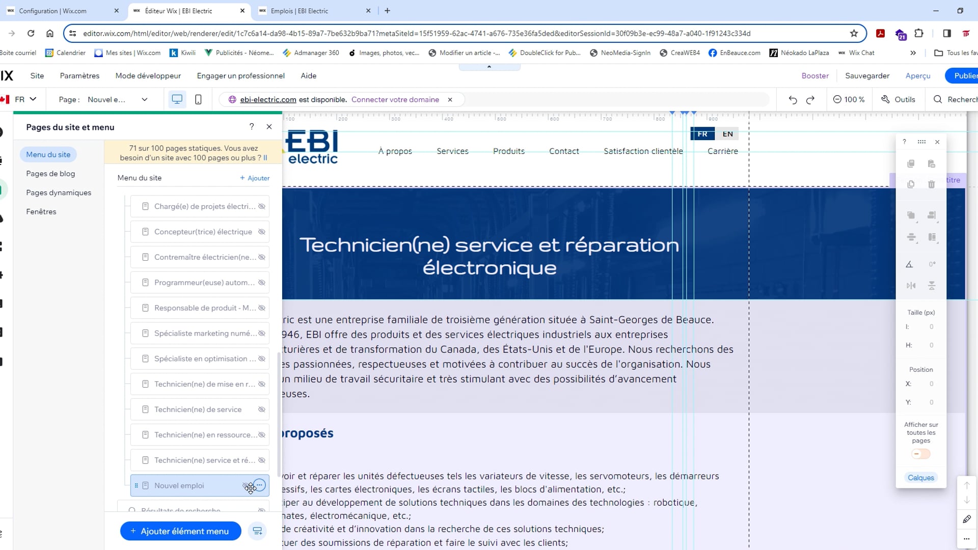 Apply for a position at EBI Electric | EBI Electric