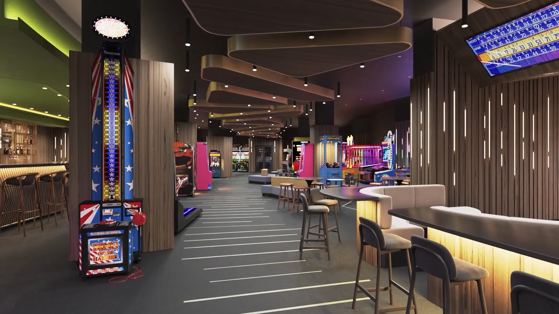 The Westin Maui's Social Entertainment Space Flythrough