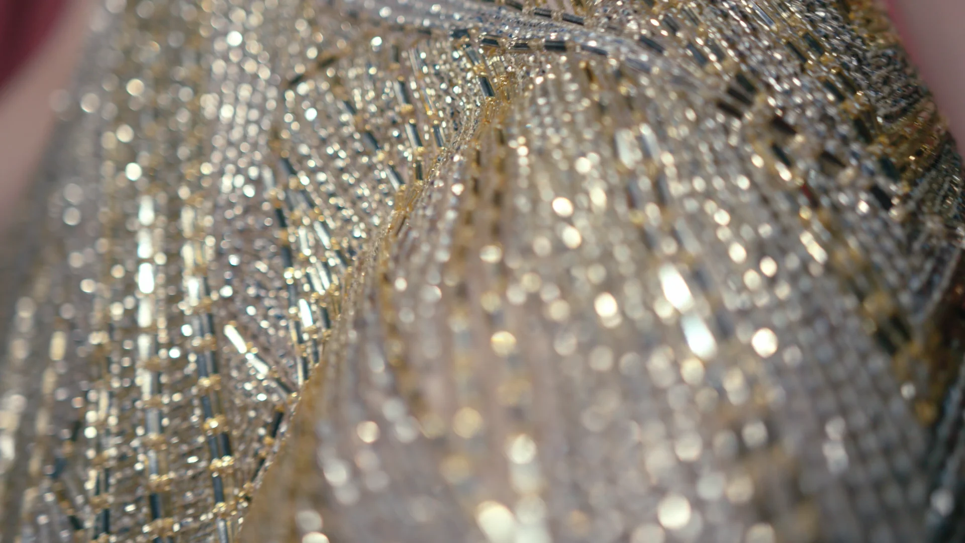CHAMPAGNE DECO DEVIUM SIRENÉ DRESS — CUCCULELLI SHAHEEN