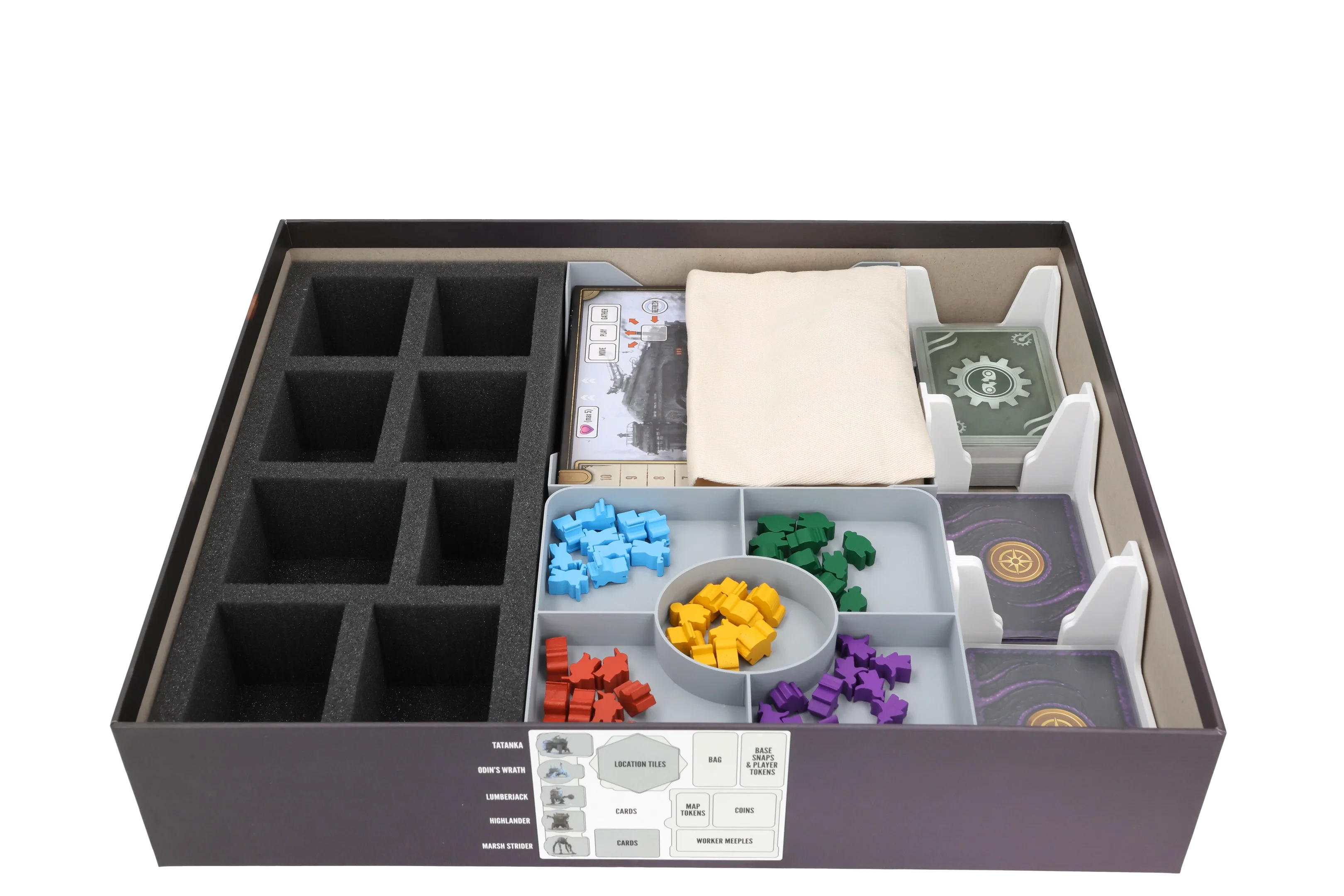 Feldherr Organizer Insert + foam set for Expeditions + expansion
