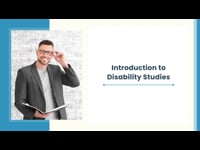 Foundations of Disability Studies