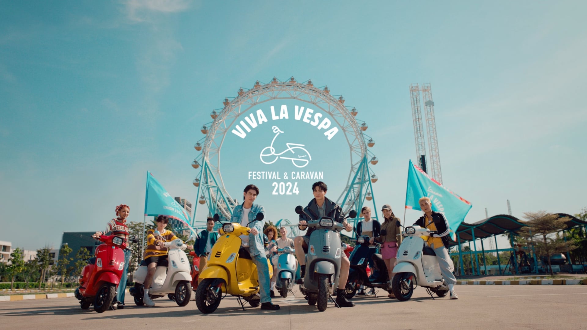 Vespa Caravan Bright win