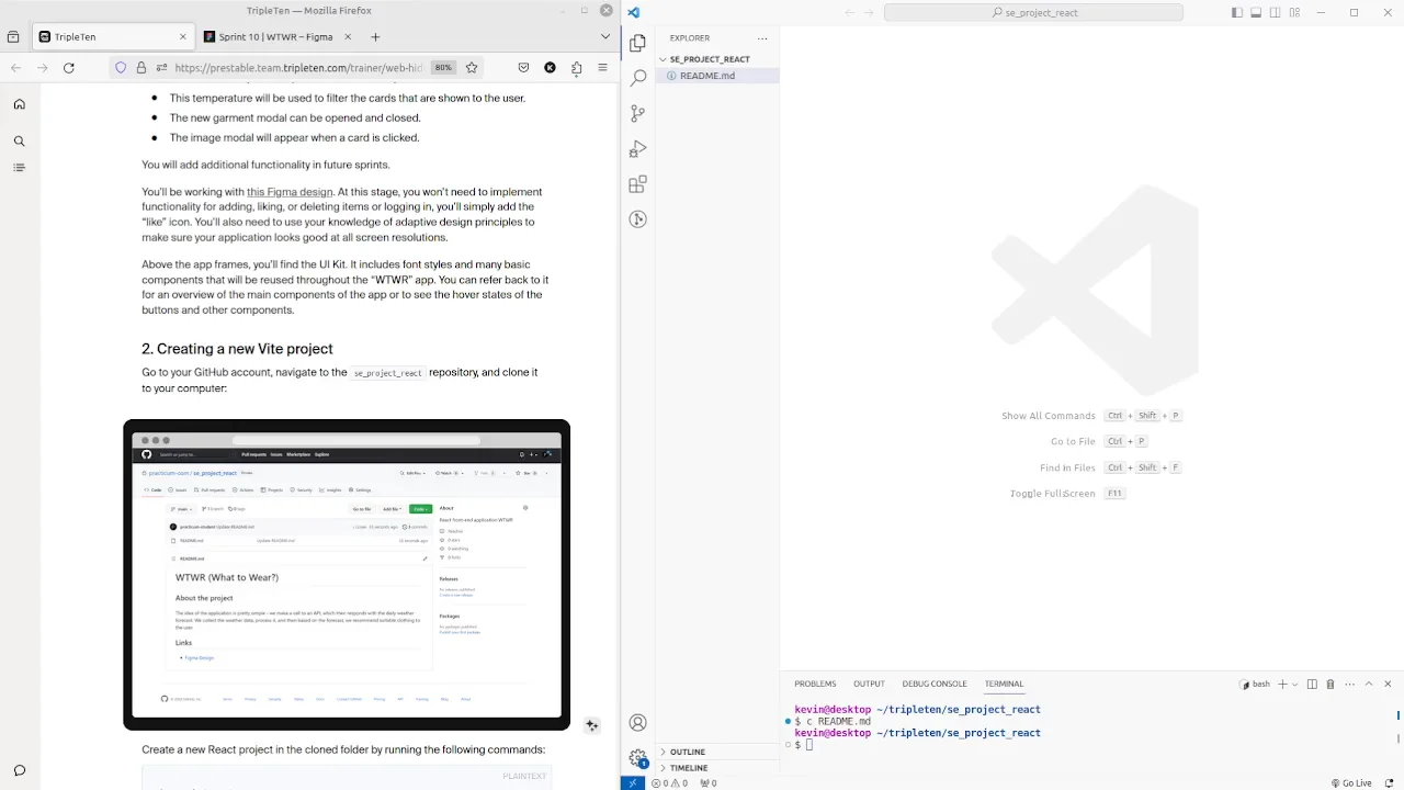 Project 10 Part 2 - creating and configuring the project on Vimeo