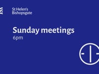 Daniel 4 - Haughtiness hewn down - St Helen's Bishopsgate - Sermon