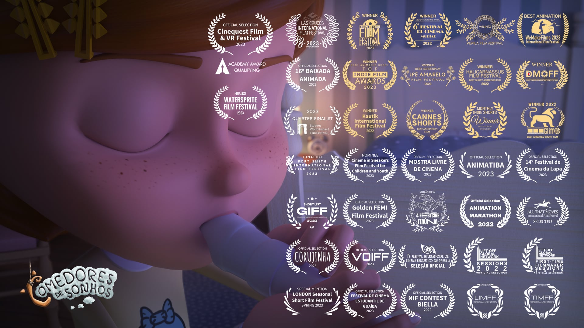Curta de Animação Comedores de Sonhos | Animated Short Film Dream Eaters