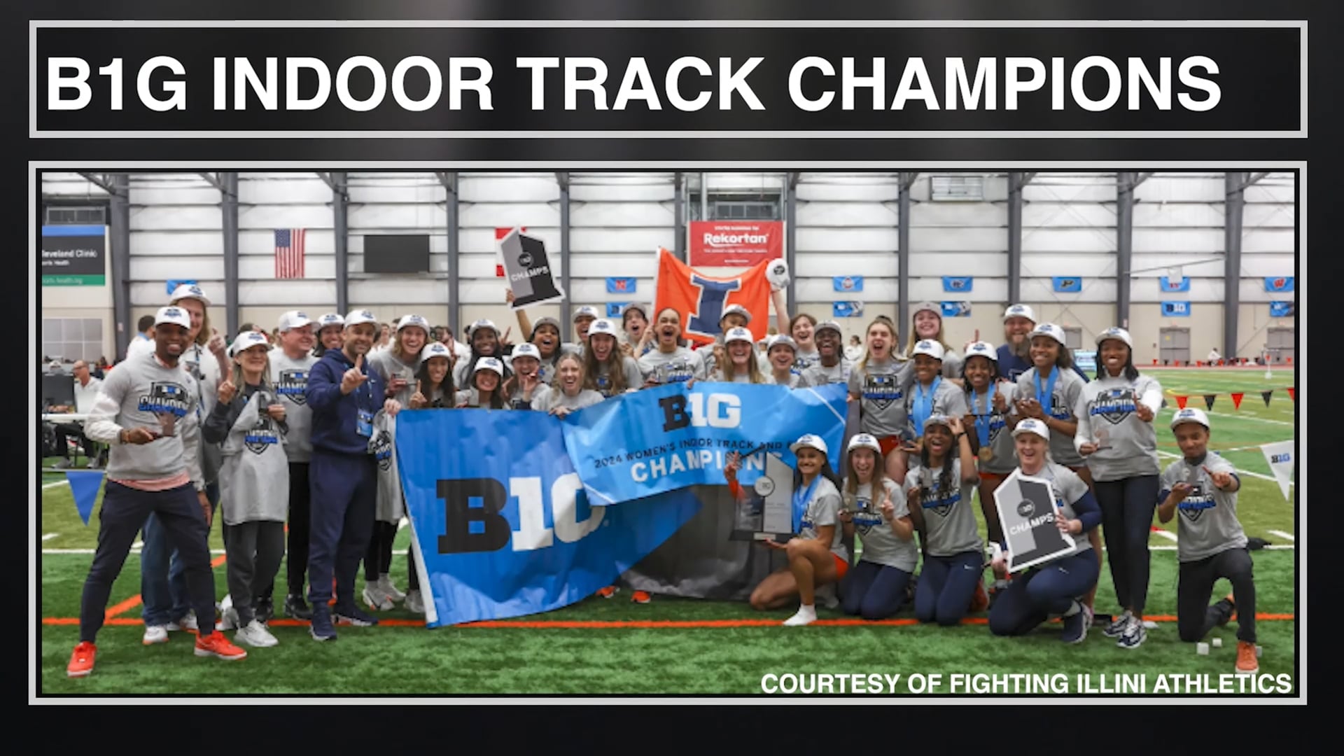 Women's Track Indoor B1G Champions