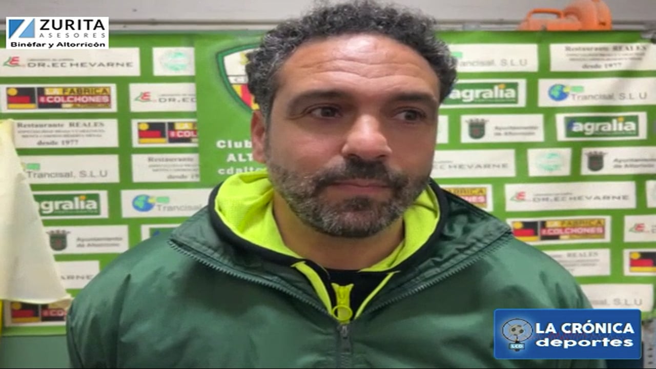 ROMARIO (Entrenador Altorricón) CD Altorricón 2-1 Santa Anastasia / Jor. 22 - Preferente Gr 1