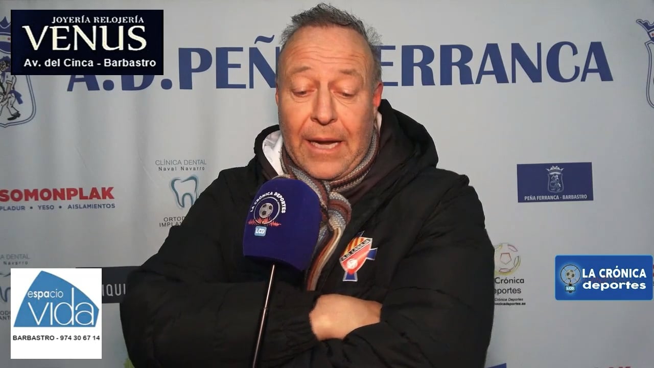 JAVIER GALINDO (Entrenador Lanaja) Peña Ferranca Tella 4-1 AD Lanaja / Jor. 22 / Primera Regional Gr 2