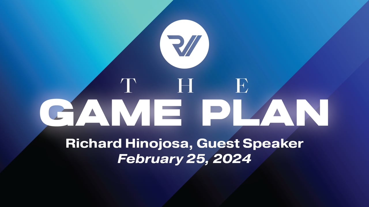 Check out last Sunday's message — "The Game Plan" | Richard Hinojosa, Guest Speaker