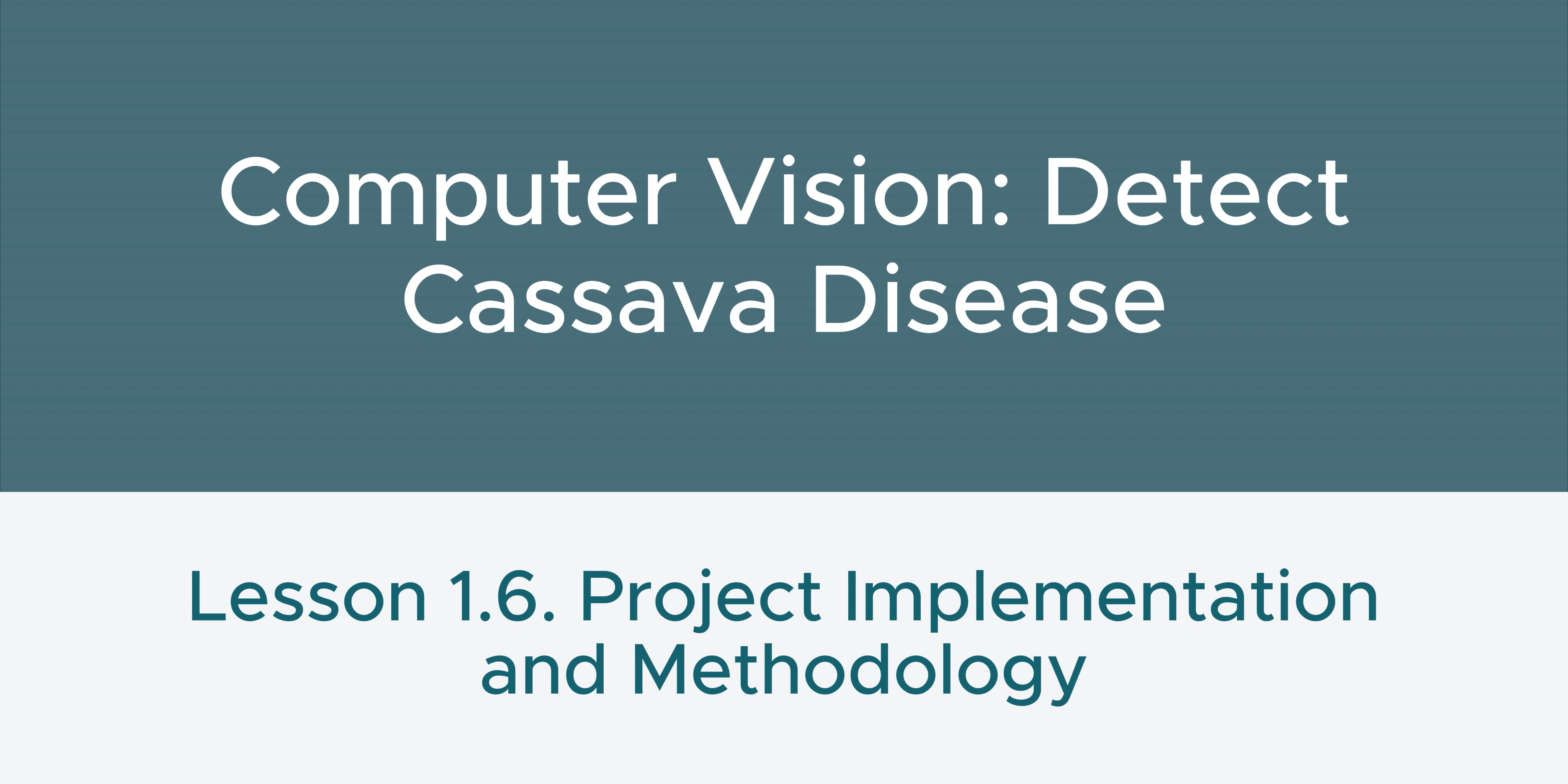 Lesson 1.6. Project Implementation and Methodo | Videos & Movies on Vimeo