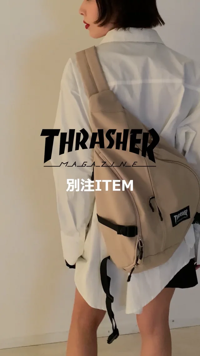 2302_THRASHER クロスボディBAG