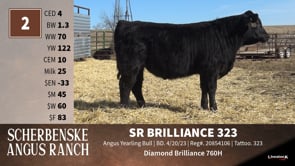 Lot #2 - SR BRILLIANCE 323