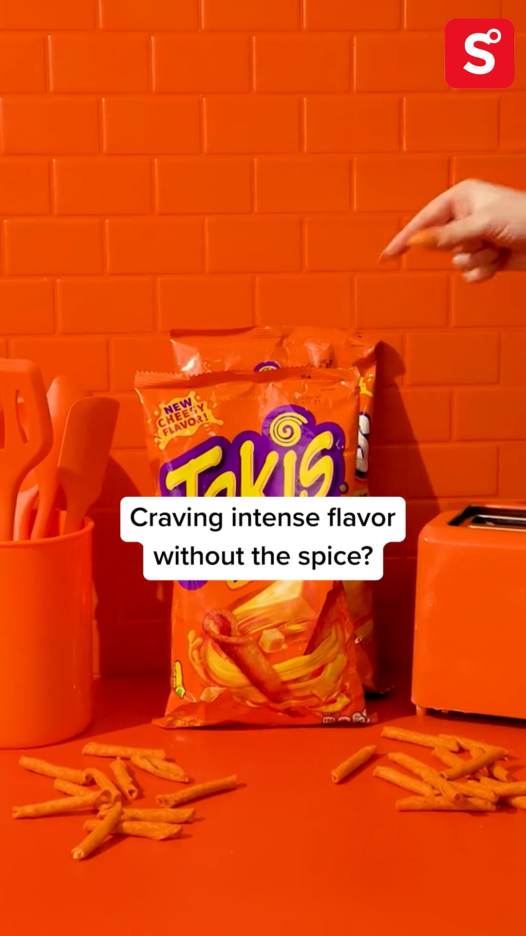 NEW! Limited Edition Takis Intense Nacho Cheese Tortilla Chips (3.25oz