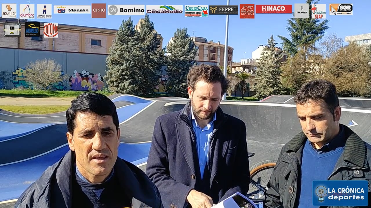 MONZÓN  ACOGERÁ  EL 7 DE ABRIL UNA PRUEBA DE LA COPA DE ESPAÑA  DE PUMPTRACK