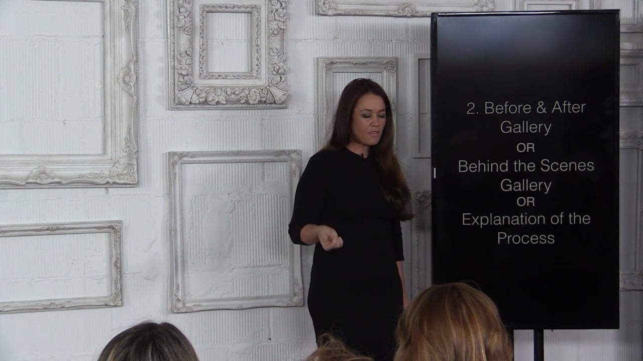 Explain Your Process - The Ultimate Website - The Portrait System