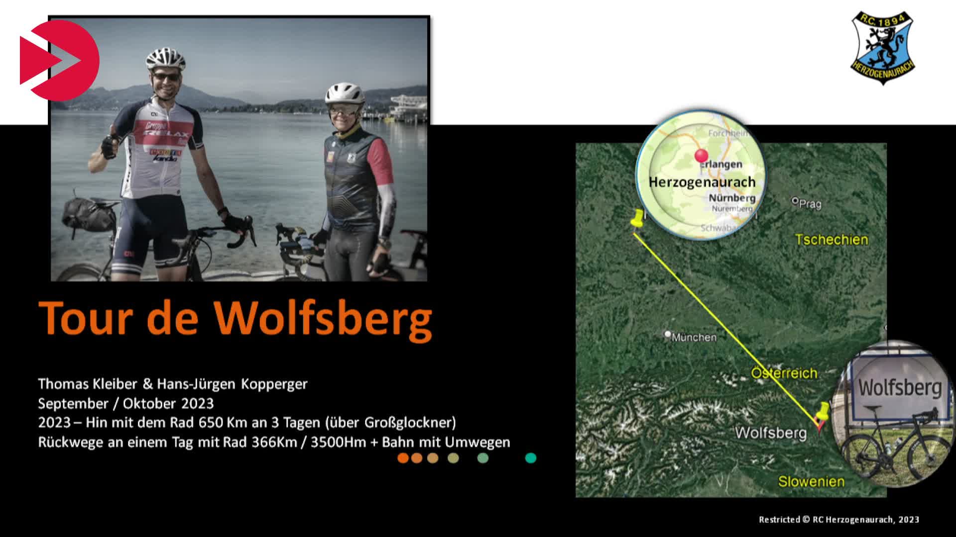 Video Vorschaubild Mit dem Fahrrad in unsere Partnerstädte