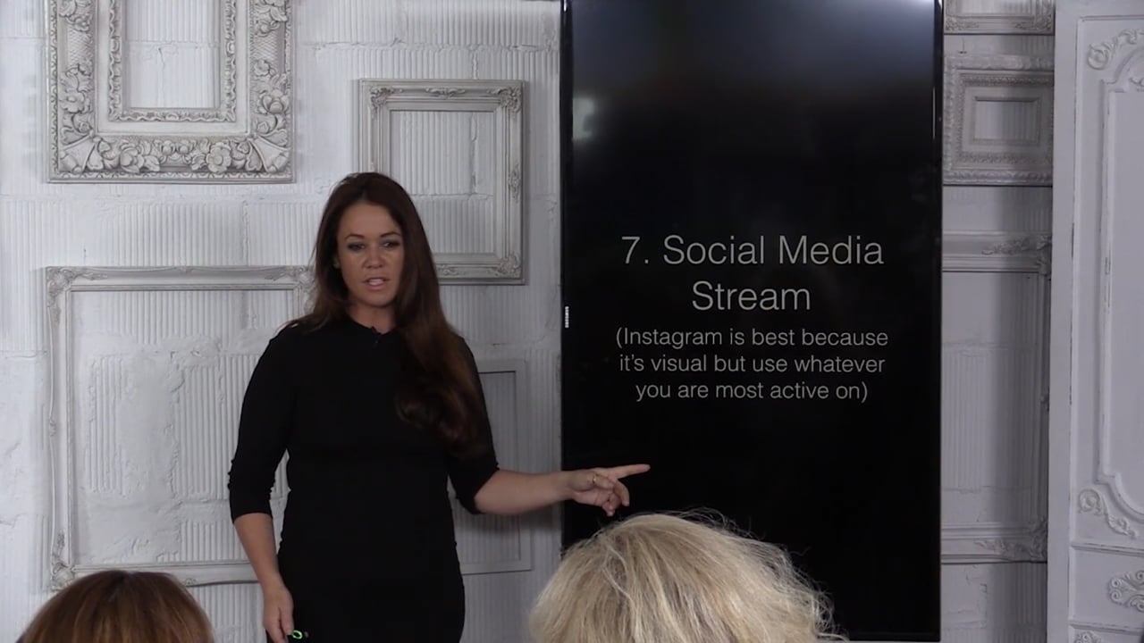Social Media Stream - The Ultimate Website - The Portrait System
