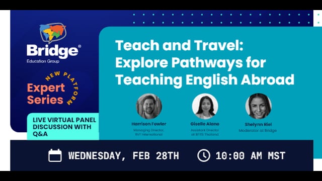 Teach and Travel: Explore Pathways for Teaching English Abroad