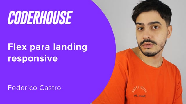 Flex para landing responsive