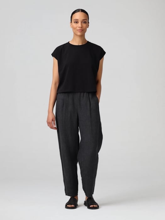 Pima Cotton Stretch Jersey Square Top | EILEEN FISHER Pima Cotton Stretch Jersey Square Top | EILEEN FISHER