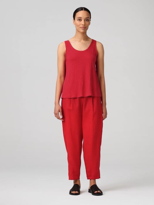 Organic Linen Lantern Pant | EILEEN FISHER