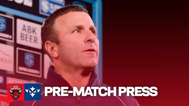 PRE-MATCH PRESS: Willie Peters discusses the Red Devils, Peta Hiku and more!