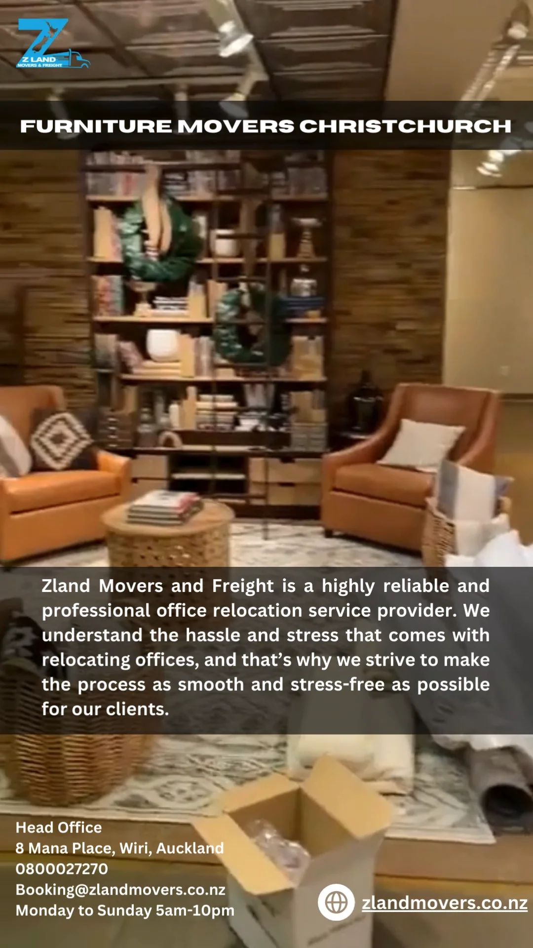 Furniture Movers Christchurch on Vimeo