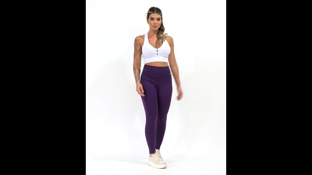 Top Com Bojo Fitness Branco - Luar