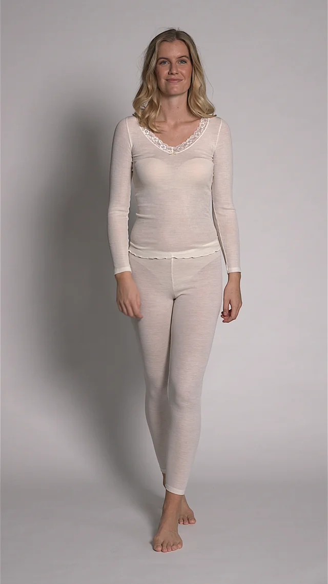 Sale, Hanro Wool-Silk Thermal Long Johns