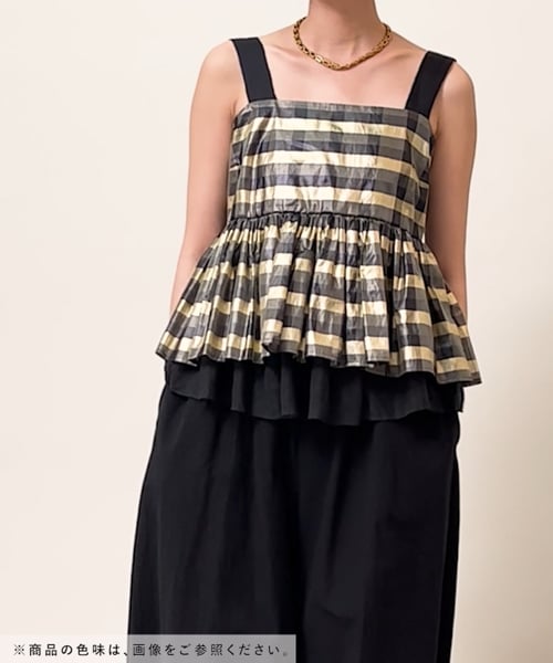 C.S.G＞シャイニーチェックビスチェ | [公式]カレンソロジー  