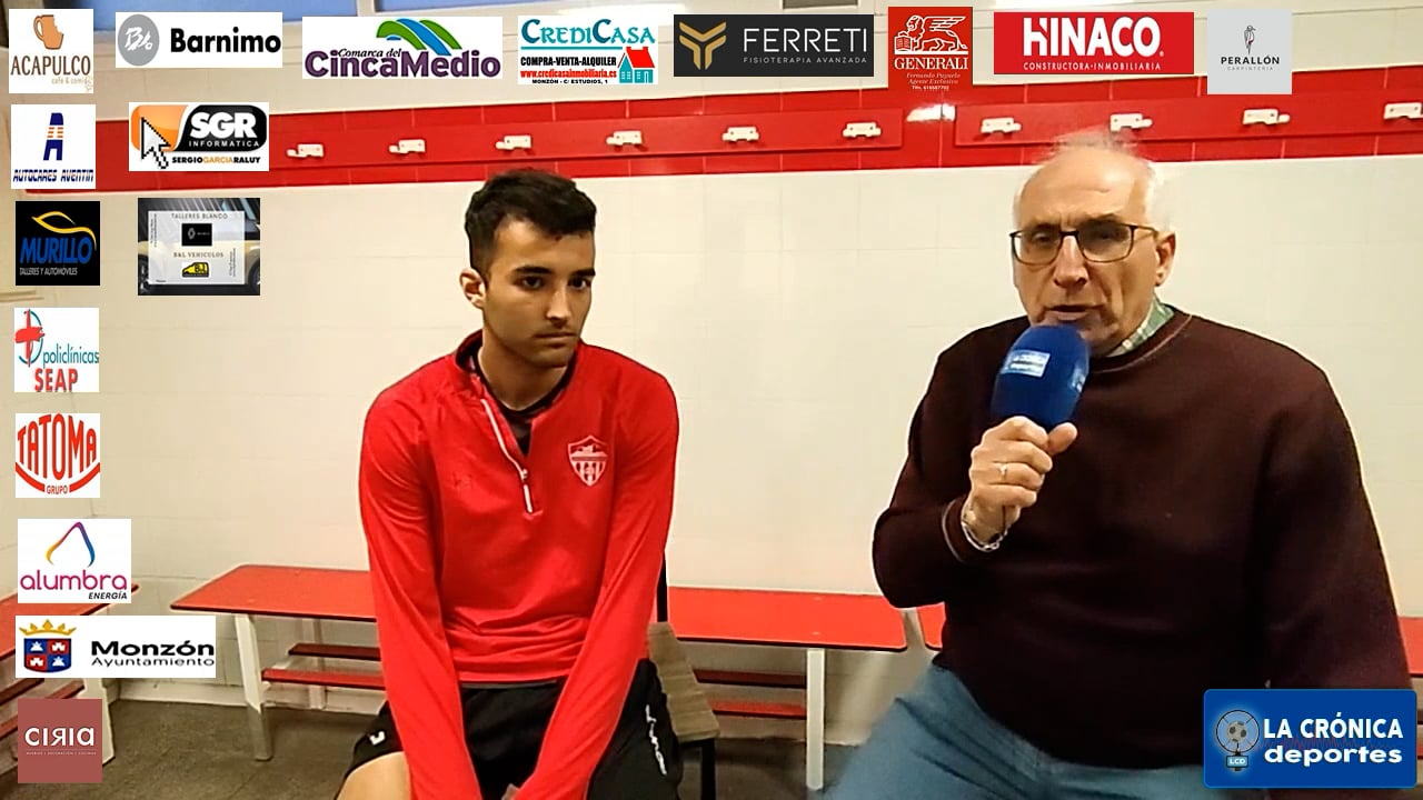 LA PREVIA / Monzón - Fuentes / J 23 / Aitor  Sorinas (Jugador At.Monzón Alumbra) 3ª División