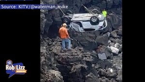 Tourist Rescued After Falling Off Of Cliff
