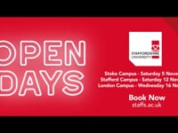 Staffordshire University Voiceover Commercial