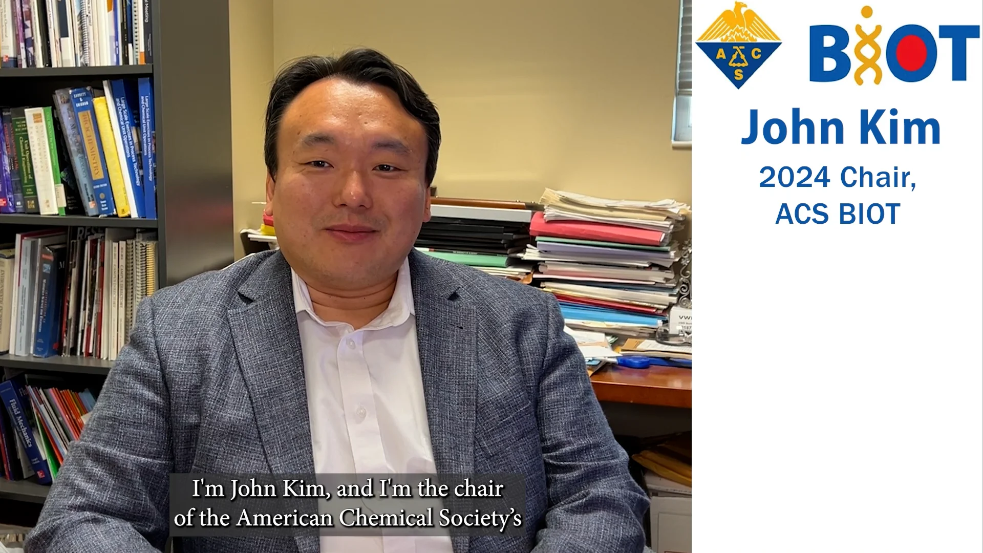 BIOT 2024 Welcome - John Kim