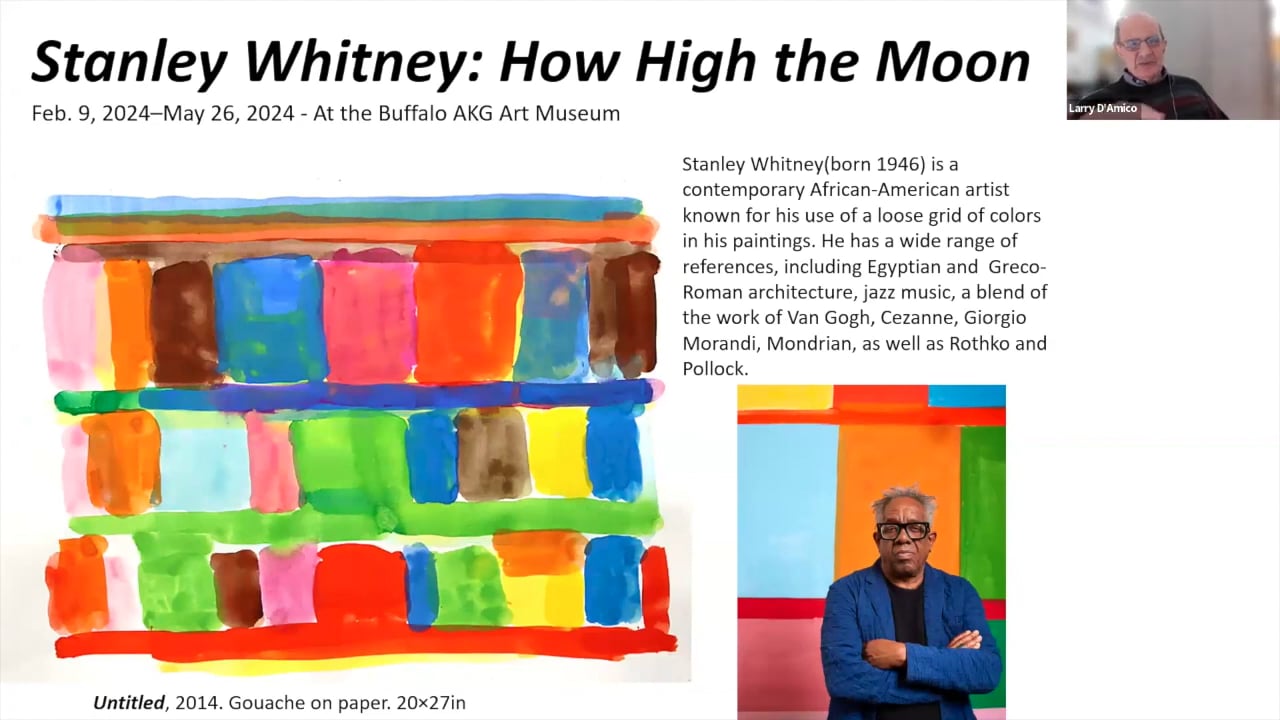 Art Talk - Stanley Whitney : How High the Moon