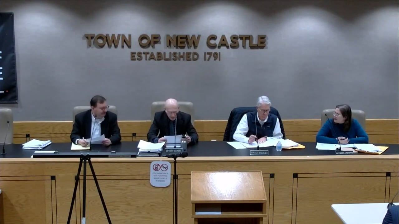 Town of New Castle Zoning Board of Meeting 2_28_24