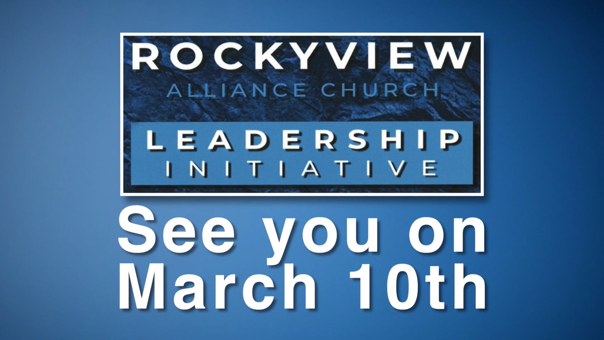 Leadership Initiative Listening Night - March 10, 2024