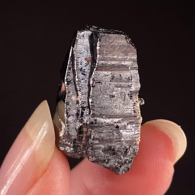 Braunite (rare - large crystals)