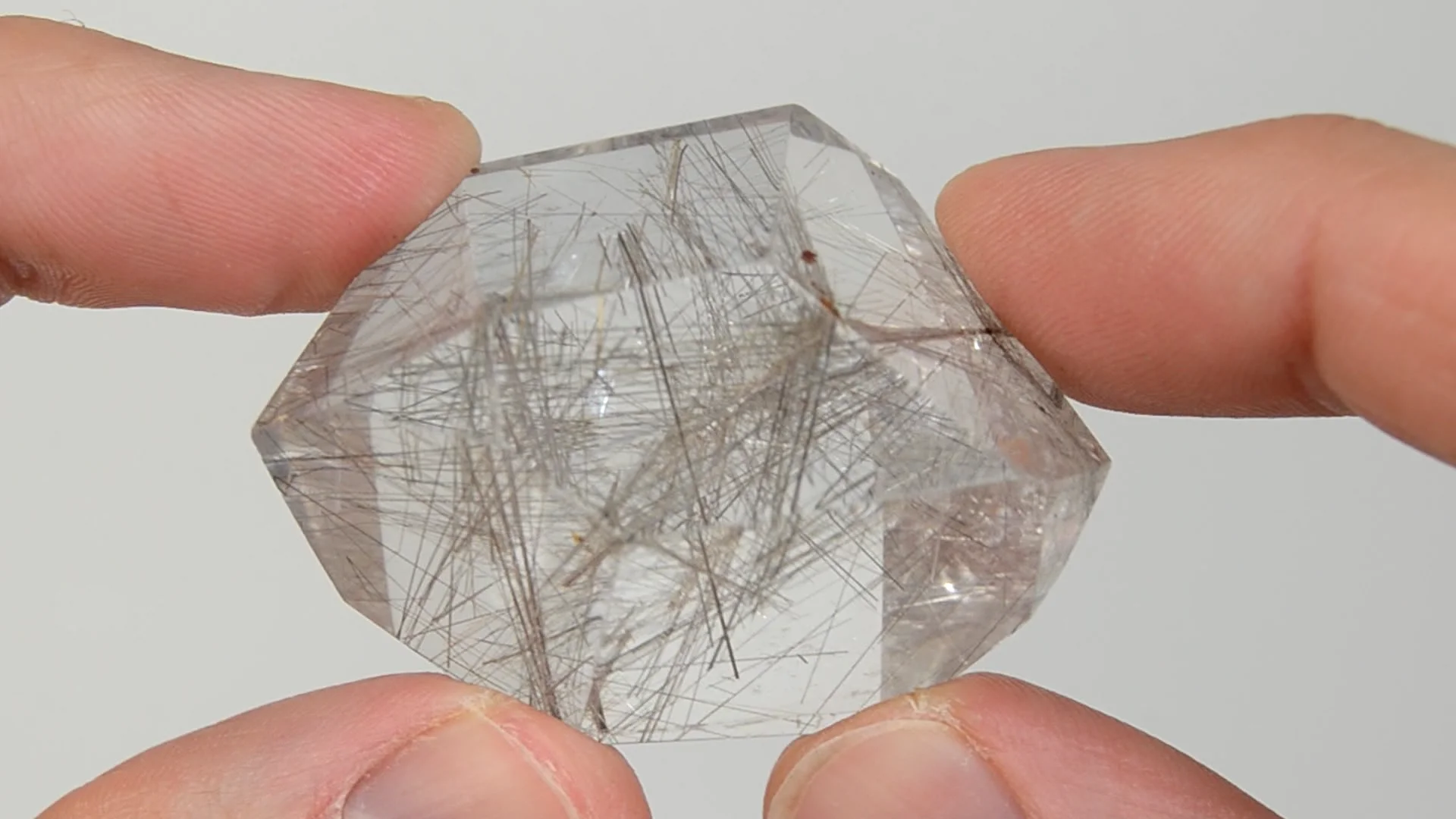 Rutile Rutile Eightling Twin, Graves Mountain, Lincoln Co., Georgia