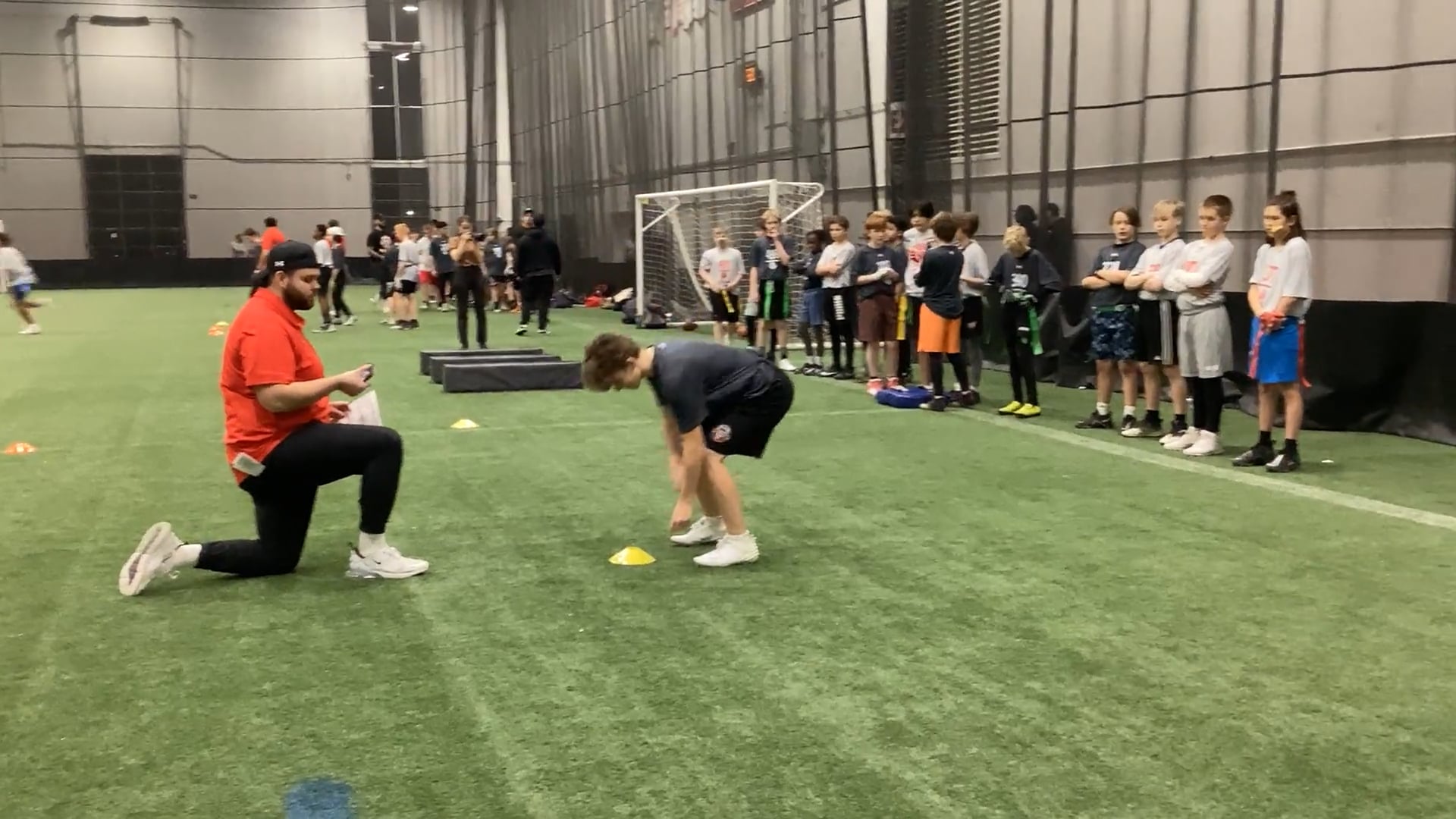Watch PurpleShift athlete's 5-10-5 Agility: 5.21 seconds